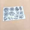 Flower & Leaf Silicone Stamps PW-WG23805-01-2