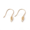 Rack Plating Brass Earring Hooks KK-G433-16G-1