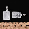 Natural Quartz Crystal Pendants G-N349-17P-03-4