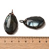 Natural Labradorite Pendants G-K381-05R-04-3