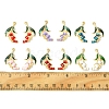 12Pcs 12 Styles Alloy Enamel Pendants ENAM-FS0001-89-5