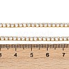 925 Sterling Silver Clear Cubic Zirconia Chains STER-C016-02A-G02-3