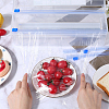 CRASPIRE 12Pcs Plastic Reusable Cling Film Slide Cutter AJEW-CP0007-17-3