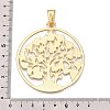 The Tree of Life Rack Plating Alloy Big Pendants FIND-N005-37G-3