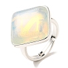 Opalite Adjustable Rings RJEW-H240-01S-25-2