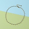 304 Stainless Steel Link Chain Necklaces NJEW-JN03221-4