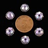 Transparent Acrylic Beads TACR-S152-04B-SS2114-3