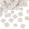 90Pcs 3 Styles Freshwater Shell Buttons BUTT-TA0001-41-2