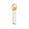 Rack Plating Brass Pendants KK-C065-05I-G-1