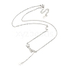 Brass Cable Chain Necklaces NJEW-Z037-03P-1