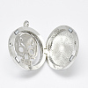 Alloy Diffuser Locket Pendants PALLOY-Q352-10-3