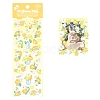 Flowers with Rabbits Paper Sticker PW-WGCFCFE-09-1