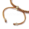 4Pcs 4 Colors Braided Nylon Cord Slider Bracelet Making AJEW-JB01235-4