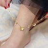 Titanium Steel Charm Anklets for Women WG18C2B-13-1