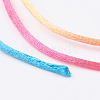Nylon Satin Rattail Cords LS-NWIR-L006-1mm-14-3