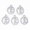 Tarnish Resistant 201 Stainless Steel Pendants STAS-N091-40O-1