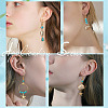 SUNNYCLUE DIY Ocean Gemstone Earring Making Kit DIY-SC0020-31-6