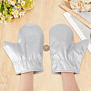 2 Pairs Polyester Microwave Oven Protective Gloves AJEW-CY0002-88-3