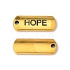 Tibetan Style Alloy Rectangle Pendants TIBEP-Q043-054AG-RS-1