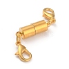 Brass Magnetic Clasps X-KK-P001-60G-1