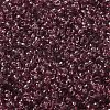 Transparent Colours Picasso Glass Round Seed Beads SEED-B001-06A-01-3