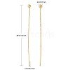 Brass Ball Head pins LS-KK-E711-060G-NR-2