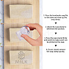 Clear Acrylic Soap Stamps with Big Handles DIY-WH0445-016-3