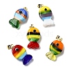 Handmade Lampwork Pendants LAMP-A007-01G-05-05-1