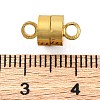 Rack Plating Brass Magnetic Clasps KK-Z070-16G-3