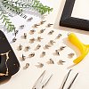 Gorgecraft 51Pcs 2 Styles Track Shoes DIY Accessories DIY-GF0005-13B-4