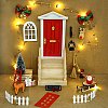 Wooden Doll House Ornament Sets MIMO-PW0003-136-2