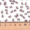 Baking Paint Transparent Glass Seed Beads SEED-N006-05M-4