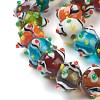 Handmade Bumpy Lampwork Beads LAMP-J092-09-4