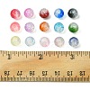 375Pcs 15 Colors Transparent Crackle Baking Painted Glass Beads Sets DGLA-FS0001-05-5