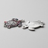 Zinc Alloy Enamel Connector Charms LS-FIND-WH0136-19A-2