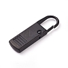 Zinc Alloy Replacement Zipper Pull Tabs PALLOY-WH0068-39B-2