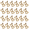 100Pcs Tibetan Style Alloy Pendants TIBEP-PH0001-68-1