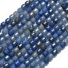 Natural Blue Aventurine(Dyed & Heated) Beads Strands G-A260-A08-01-2