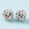 Polymer Clay Rhinestone Beads X-RB-A053-4mm-01-1