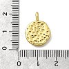 Brass with Enamel Pendants KK-D295-31G-4