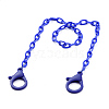 Personalized ABS Plastic Cable Chain Necklaces X-NJEW-JN02850-05-1