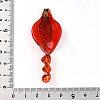 Handmade Gold Sand Lampwork Big Pendants LAMP-T023-09E-3