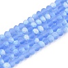 Transparent Glass Beads Strands LS-EGLA-A044-T3mm-MB14-1