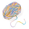 Light Gradient Segment Dyed Polyester Yarn DIY-TADJ0002-005K-3
