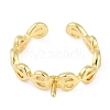 Brass Cuff Finger Ring Settings LS-KK-L219-15A-G-2
