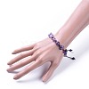 Adjustable Nylon Cord Braided Bead Bracelets BJEW-JB04602-01-4