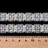 Transparent Electroplate Glass Beads Strands EGLA-N012-14-4