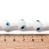 Handmade Evil Eye Lampwork Beads Strands LAMP-S069-01A-4