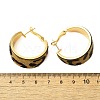 Brass Hoop Earrings EJEW-B120-03G-3