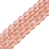Transparent Glass Beads Strands GLAA-N071-01A-A04-1